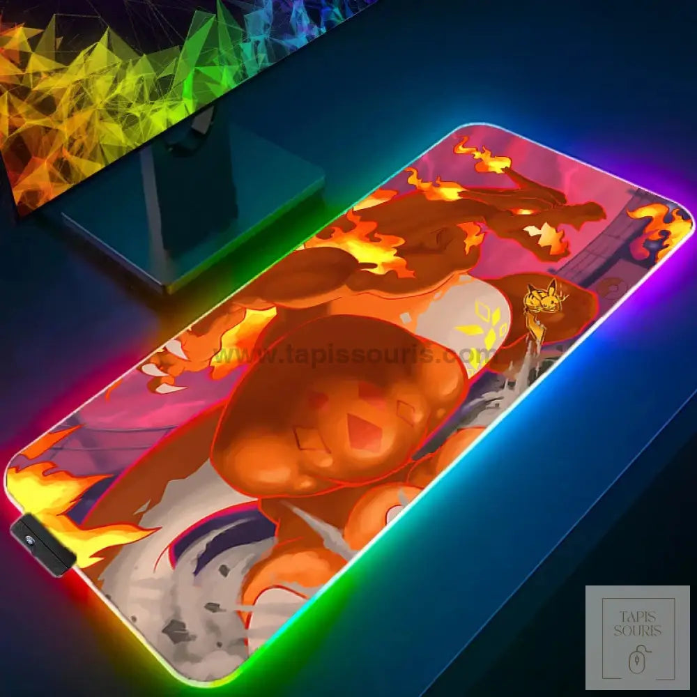Tapis de Souris RGB Pokemon - 9 / 35x25cm x 3mm - Petite taille