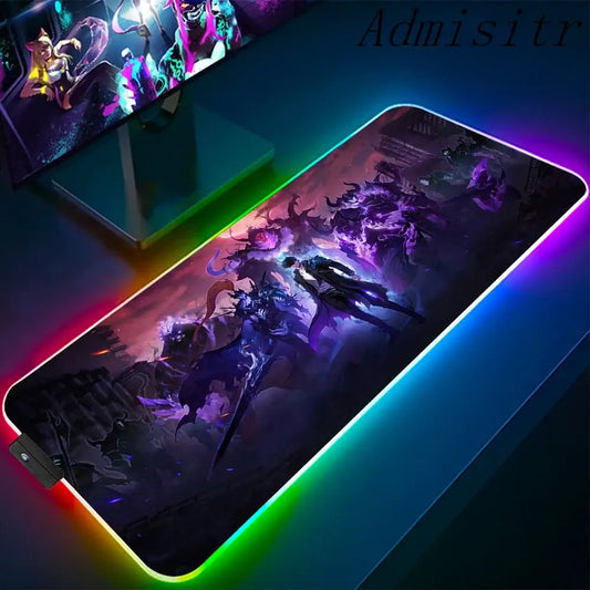 Tapis de Souris RGB Solo Leveling - 1 / 35x25cm x 3mm - Petite taille