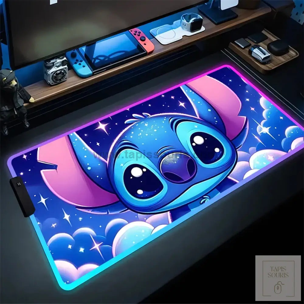 Tapis de Souris RGB Stitch - 2 / 35x25cm x 3mm - Petite taille