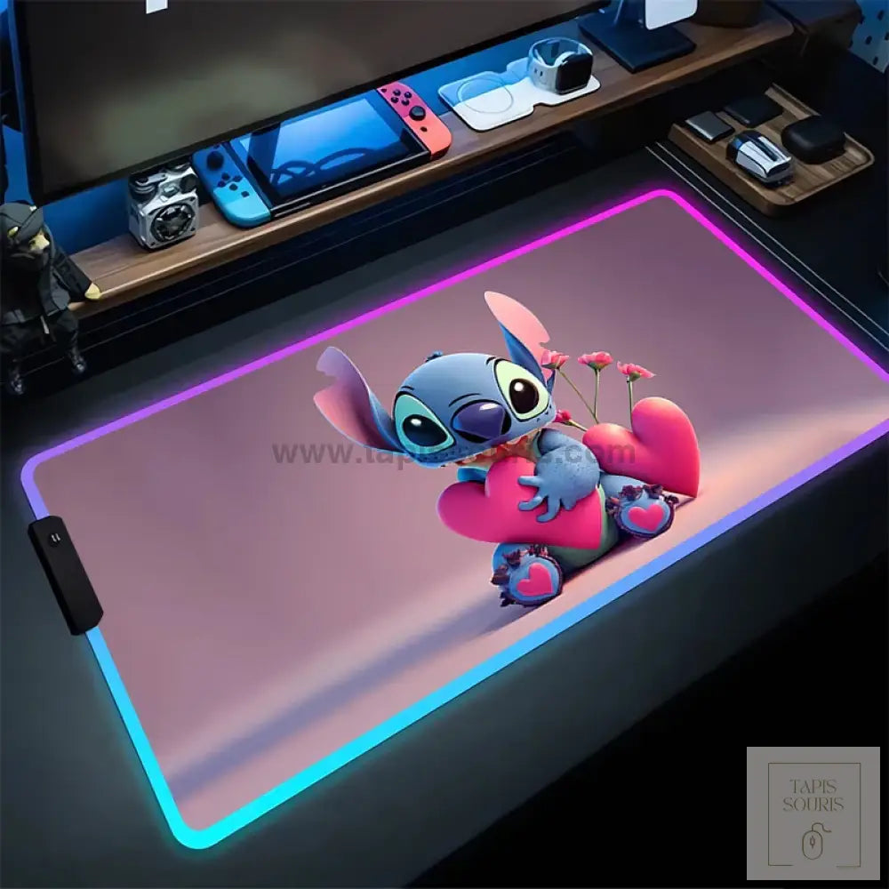 Tapis de Souris RGB Stitch - 5 / 35x25cm x 3mm - Petite taille