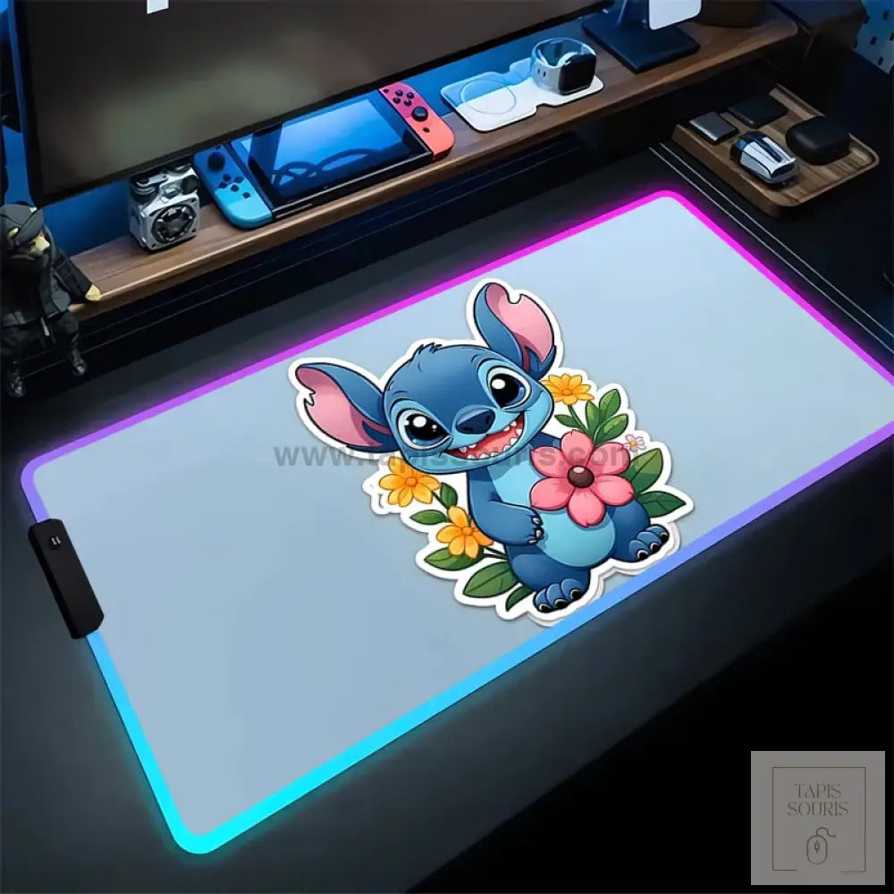 Tapis de Souris RGB Stitch - 6 / 35x25cm x 3mm - Petite taille