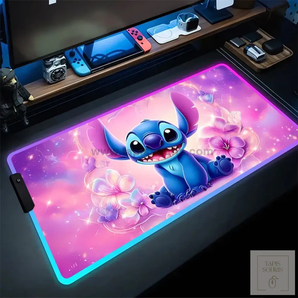 Tapis de Souris RGB Stitch - 9 / 35x25cm x 3mm - Petite taille