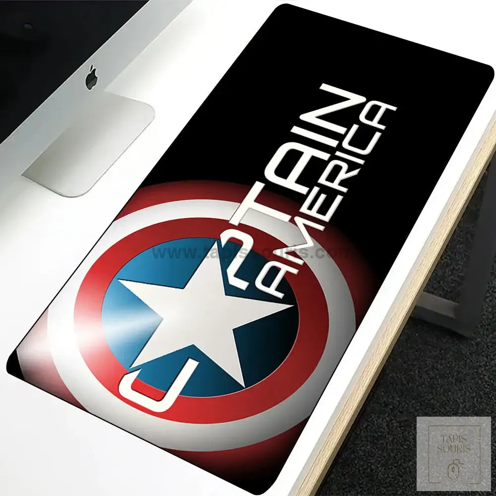 Tapis de souris XXL Captain America - 9 / 60x30cm x 2mm