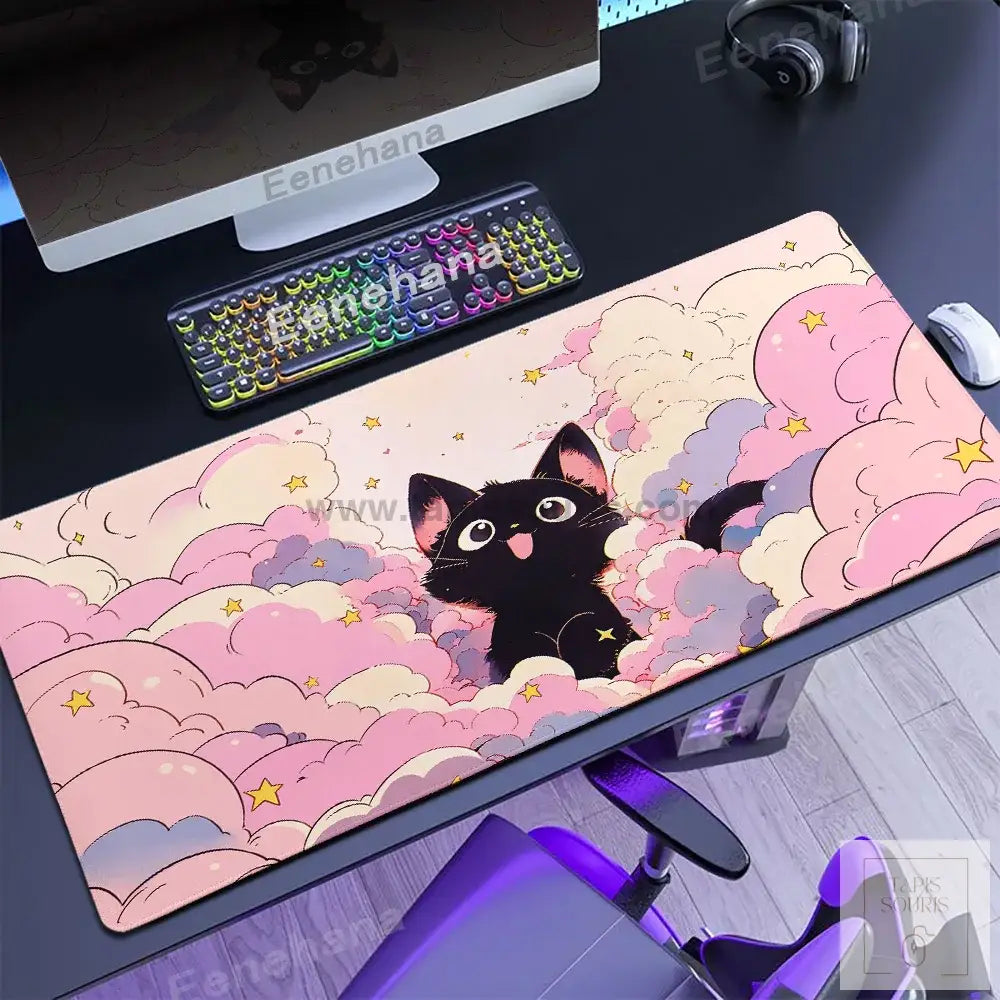 Tapis de Souris Gamer Chat
