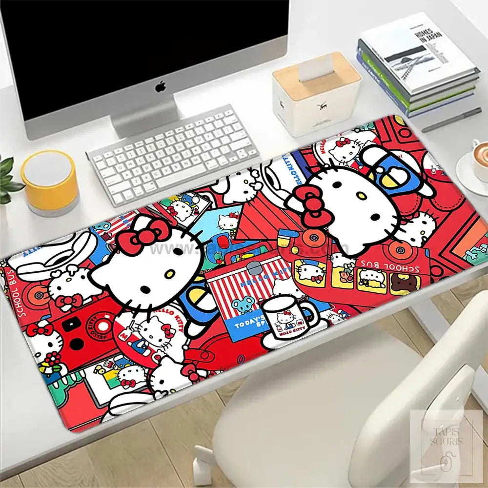 Tapis de Souris Gamer Hello Kitty