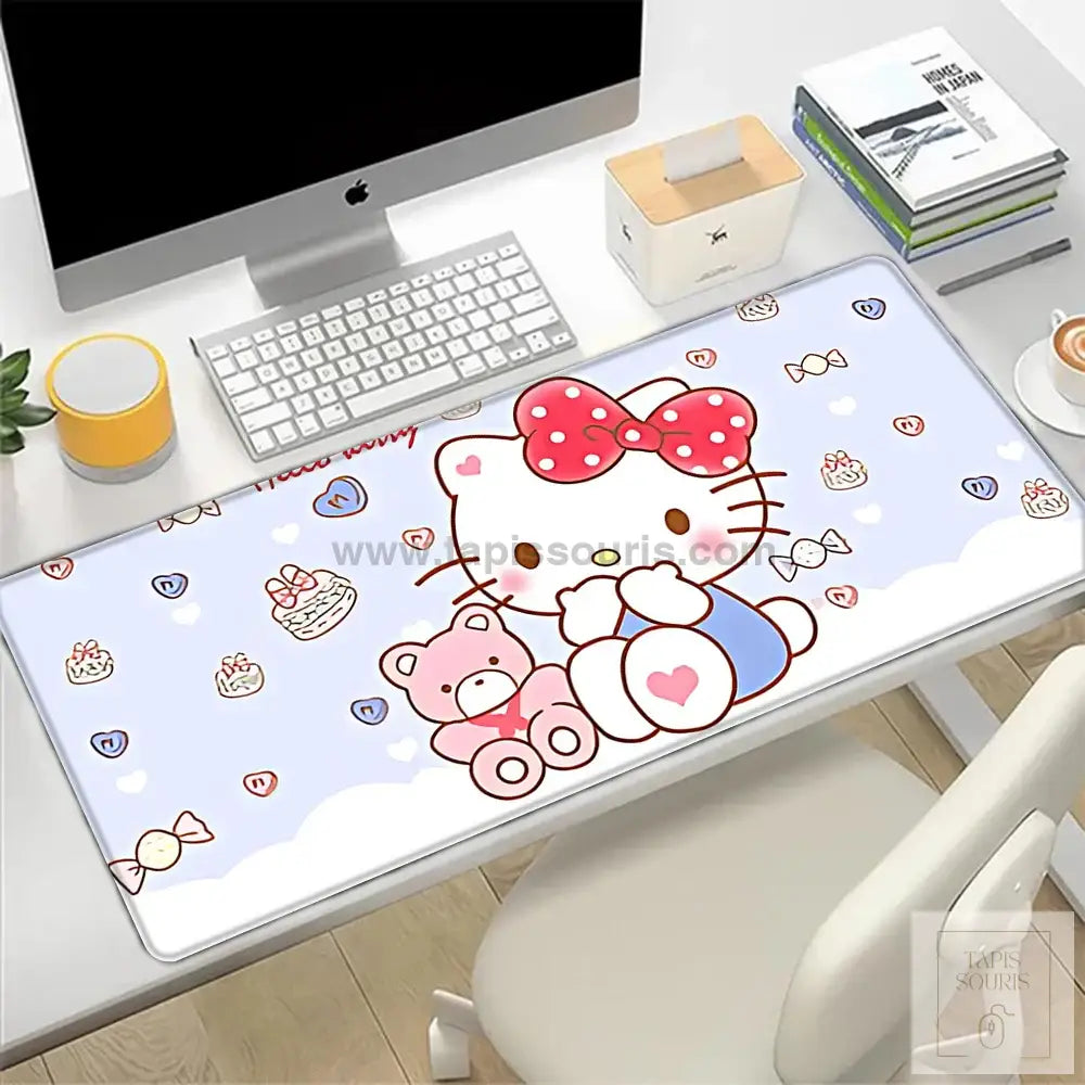 Tapis de Souris Gamer Hello Kitty