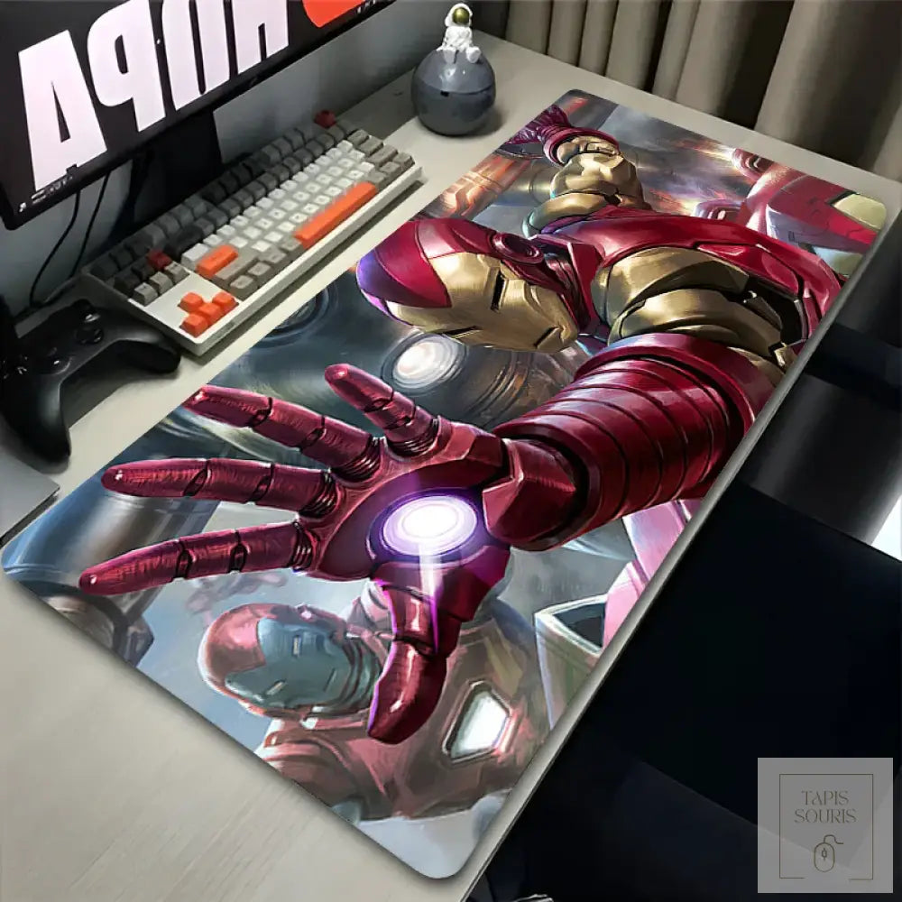 Tapis de souris XXL Iron Man - 2 / 60x30cm x 2mm