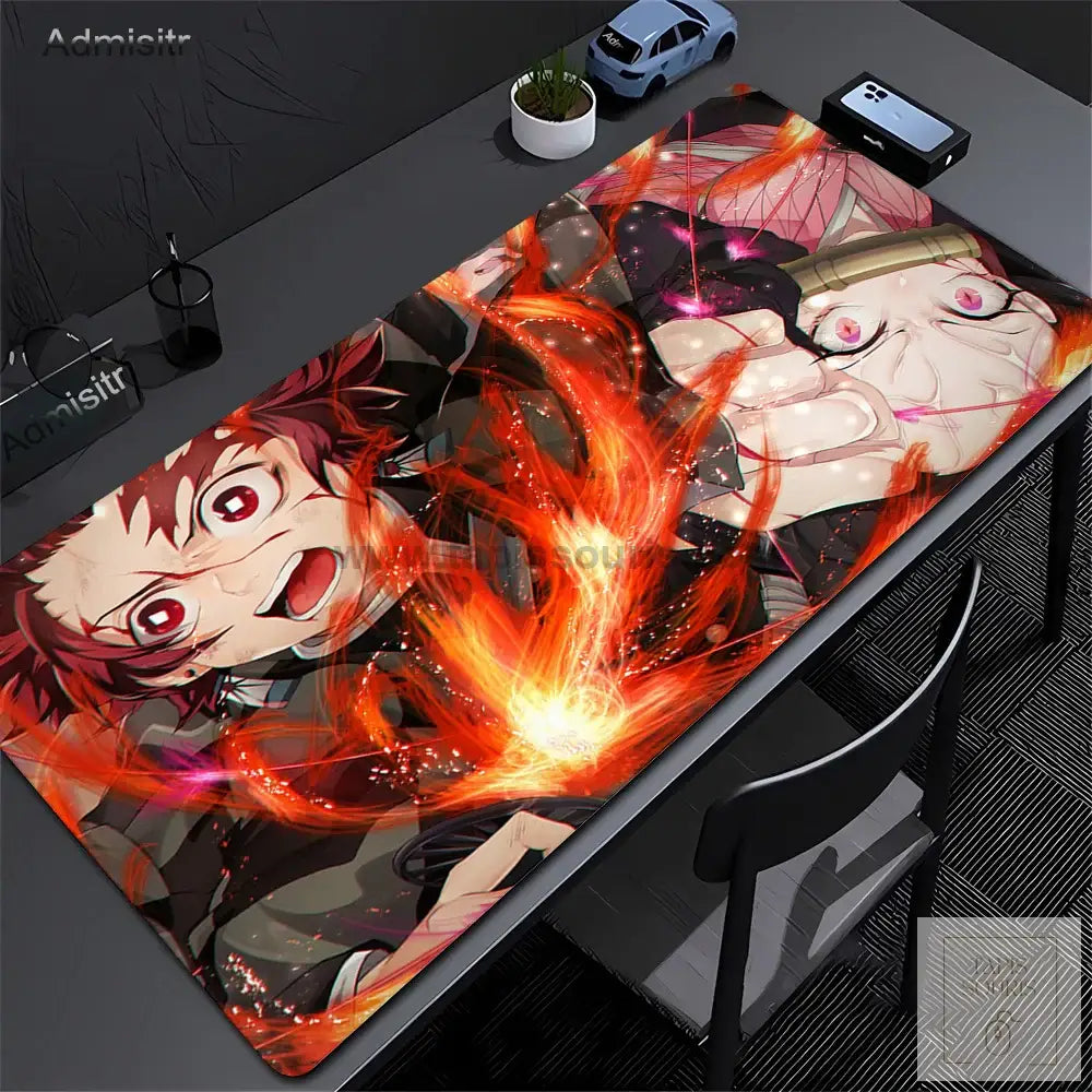 Tapis de Souris XXL Kimetsu No Yaiba - 16 / 60x30cm x 2mm