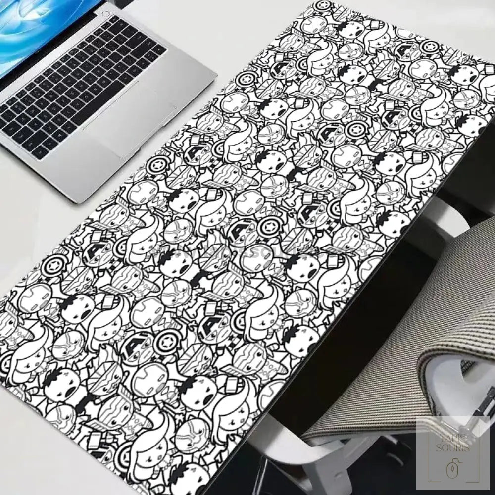 Tapis de Souris XXL Marvel Avengers - 2 / 60x30cm x 2mm