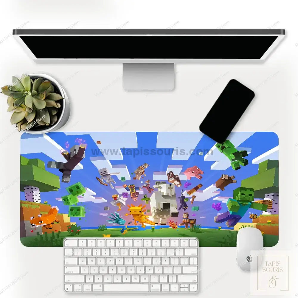 Tapis de Souris xxl Minecraft