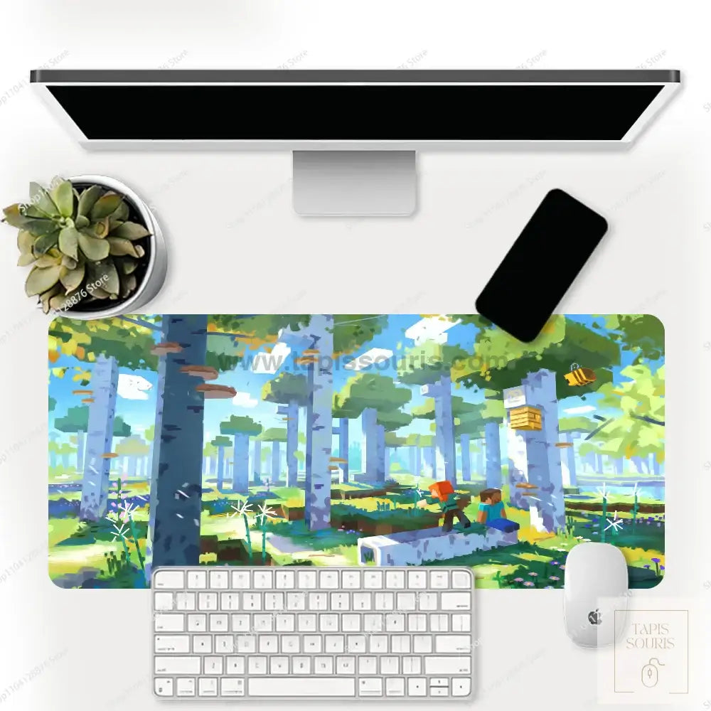 Tapis de Souris xxl Minecraft