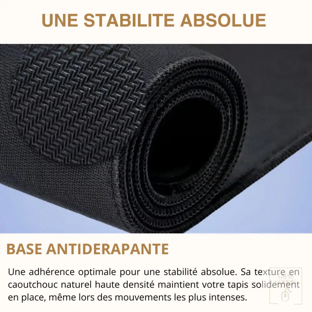 Tapis de Souris XXL Noir et Blanc