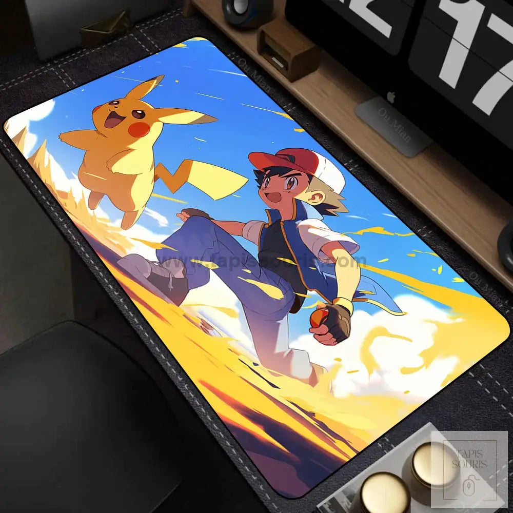 Tapis de Souris XXL Pikachu - 1 / 60x30cm x 2mm