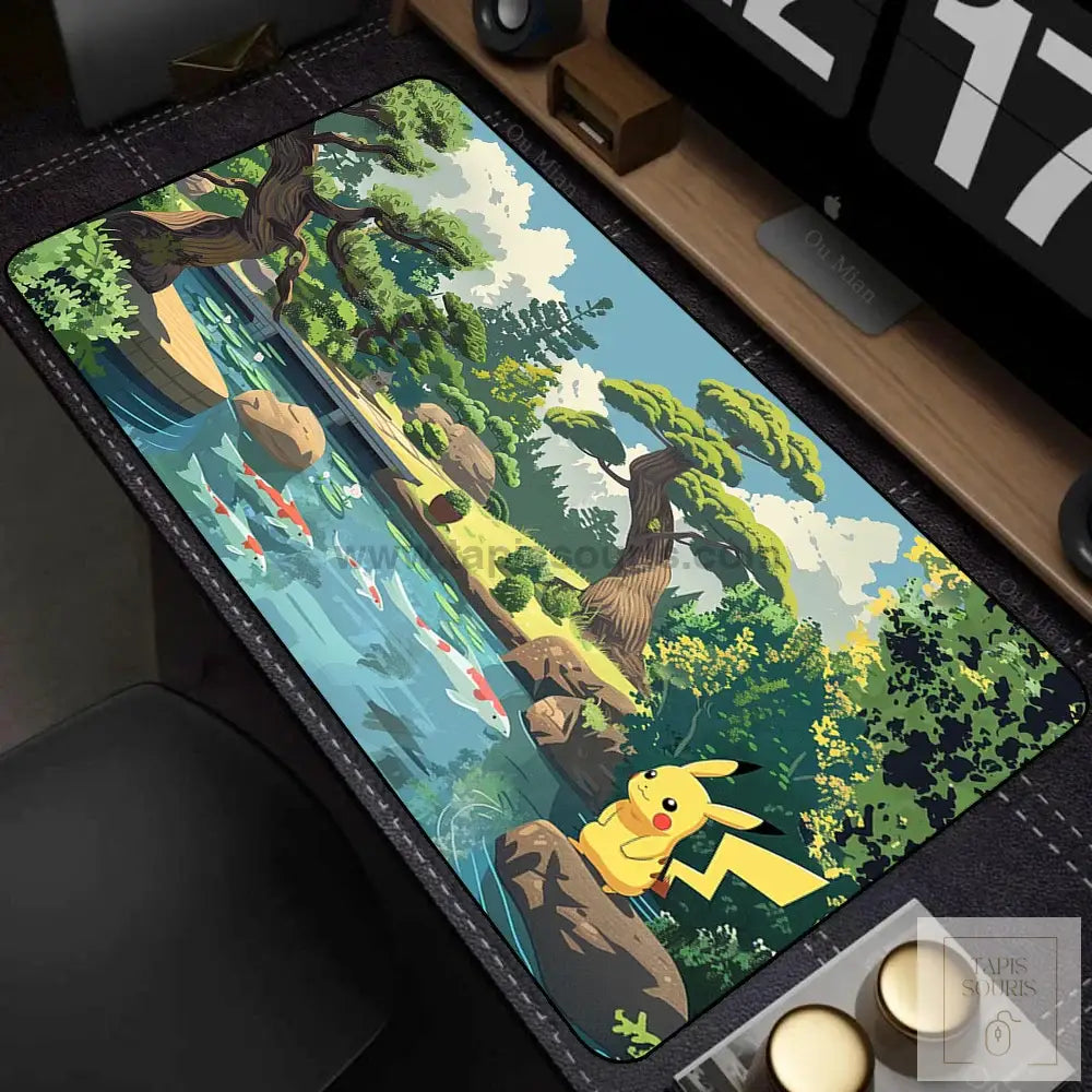 Tapis de Souris XXL Pikachu - 6 / 60x30cm x 2mm