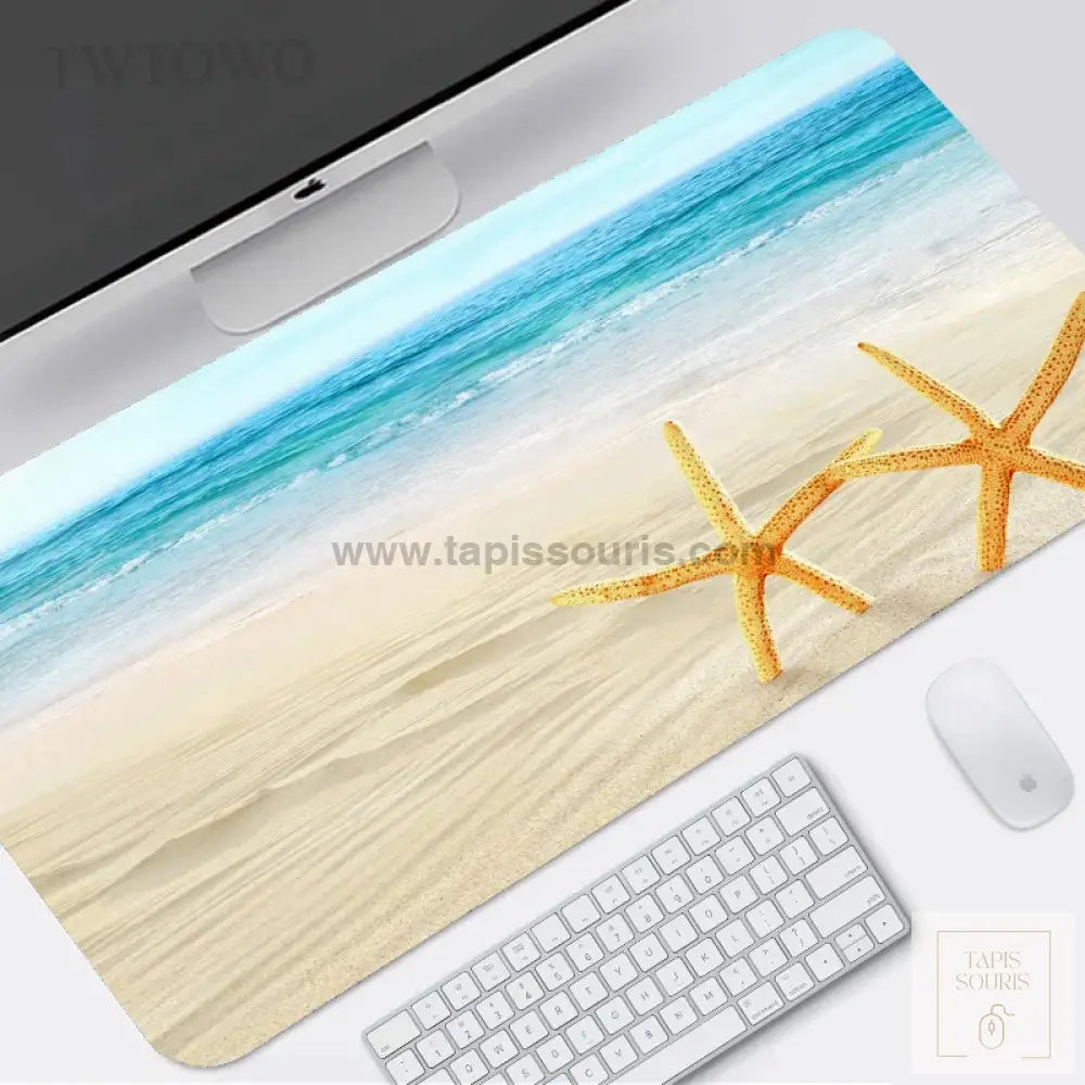 Tapis de Souris XXL Plage - 3 / 60x30cm x 2mm
