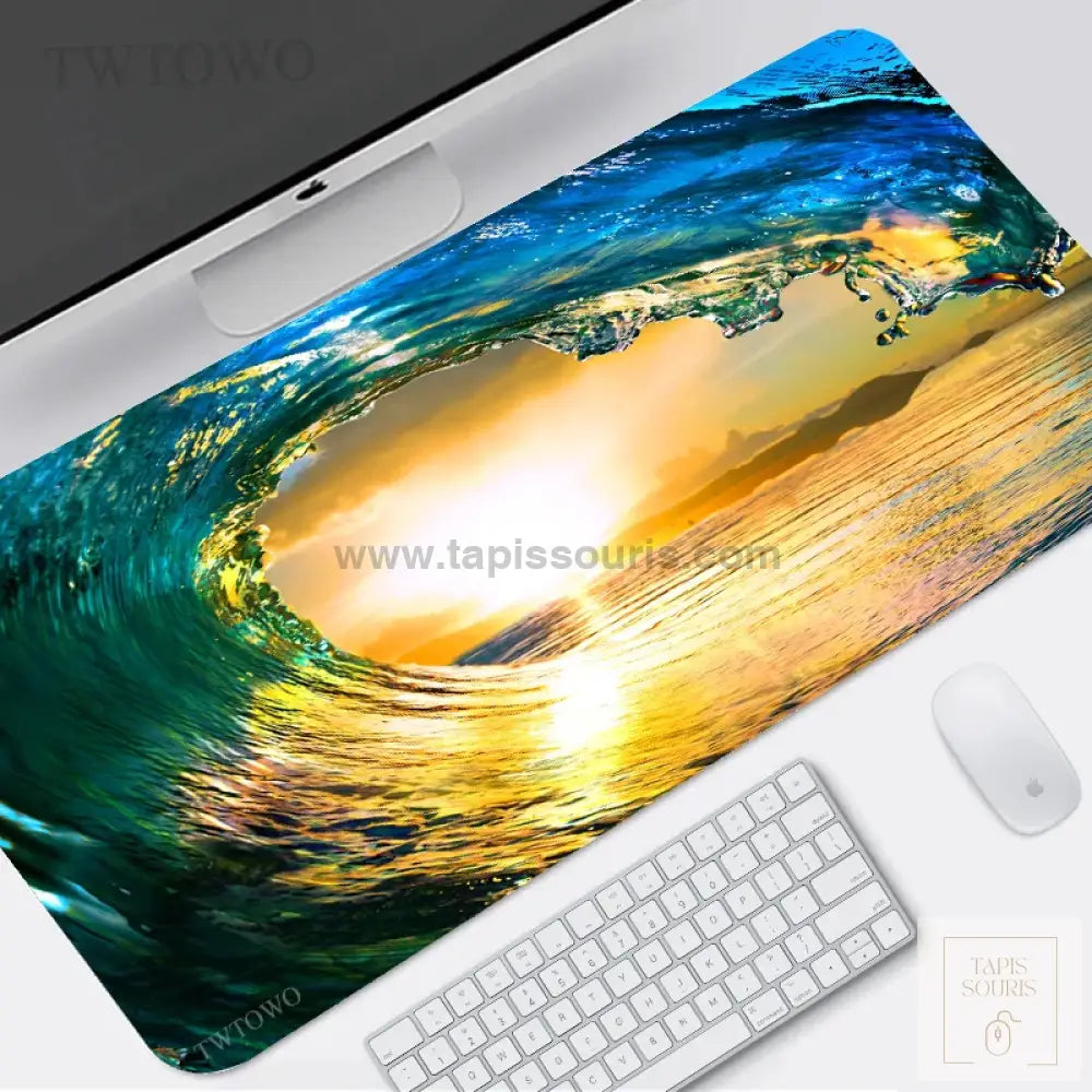 Tapis de Souris XXL Plage - 6 / 60x30cm x 2mm