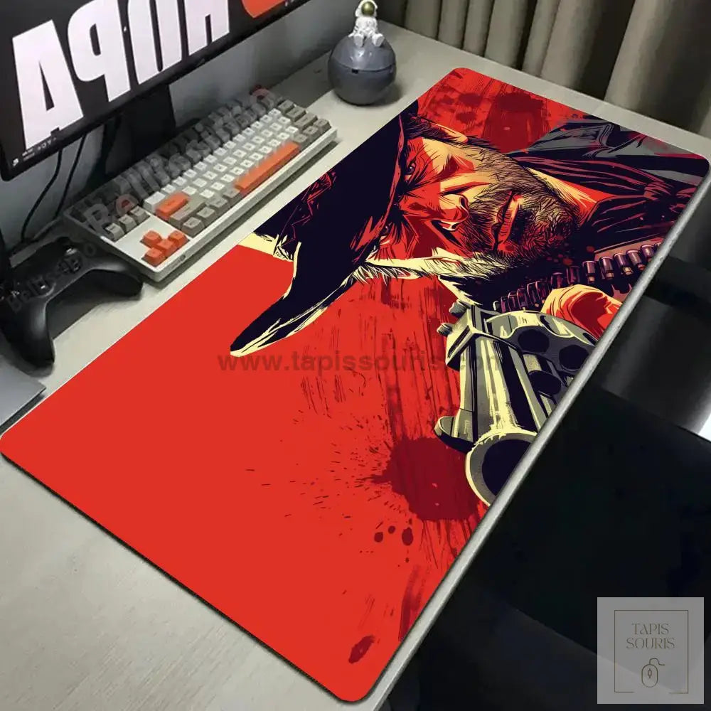 Tapis de Souris XXL Red Dead Redemption 2 - 2 / 60x30cm x 2mm