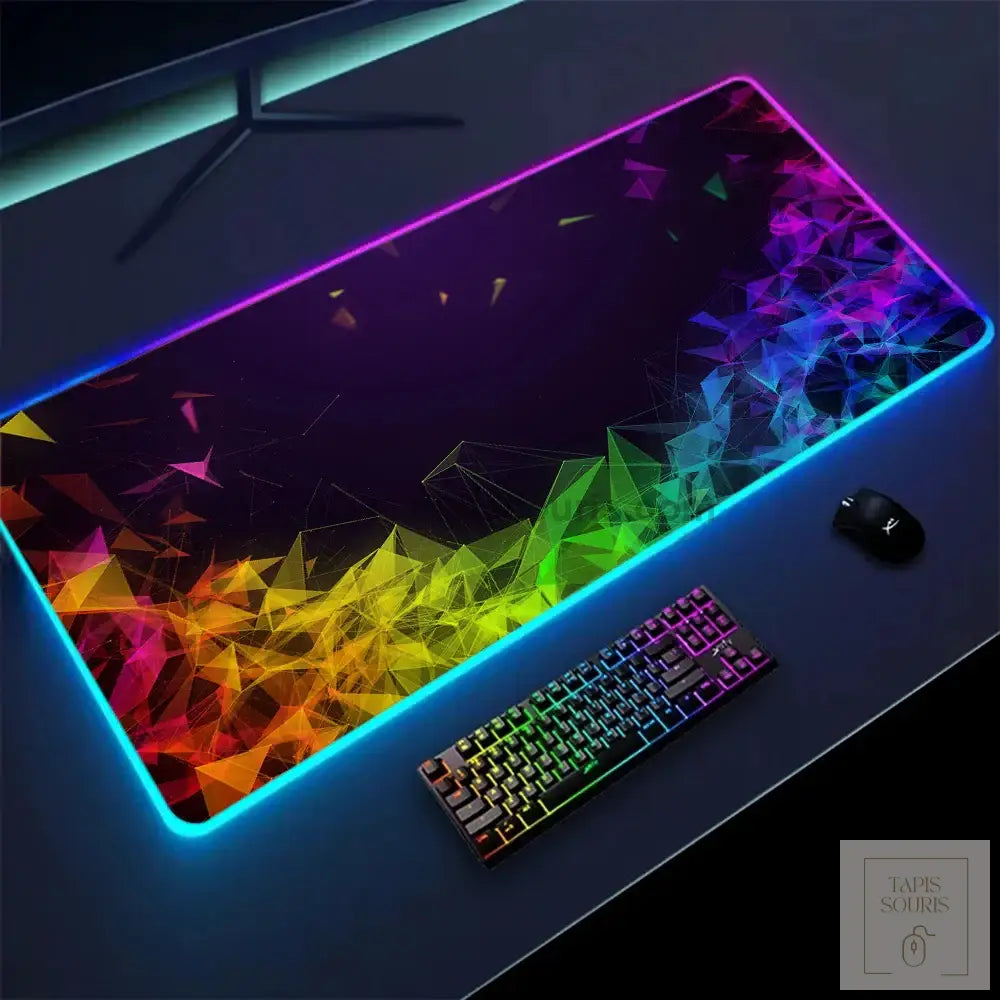 Tapis de Souris XXL RGB - 1 / 35x25cm x 3mm - Petite taille