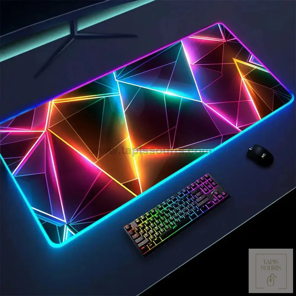 Tapis de Souris XXL RGB - 2 / 35x25cm x 3mm - Petite taille