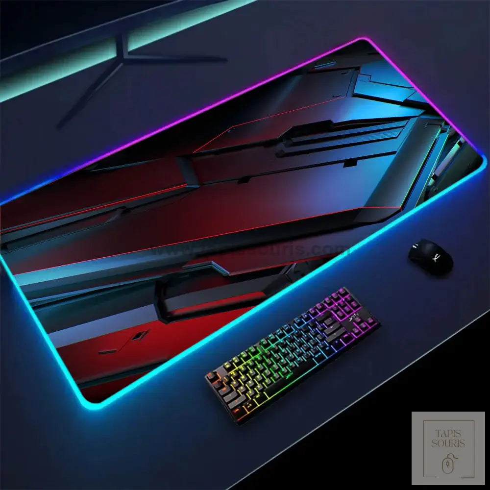 Tapis de Souris XXL RGB - 8 / 35x25cm x 3mm - Petite taille