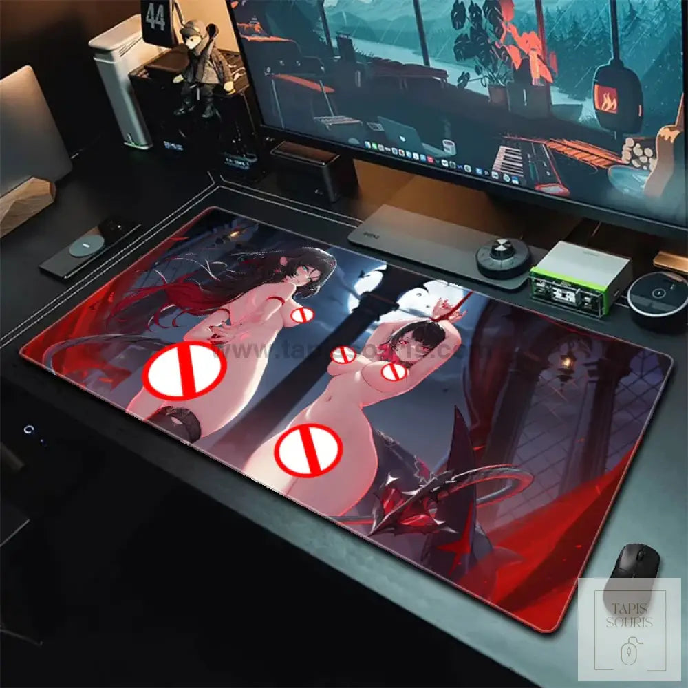 Tapis de Souris XXL Seins - 18 / 60x30cm x 2mm