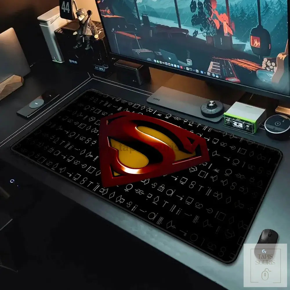 Tapis de Souris XXL Superman - 12 / 60x30cm x 2mm