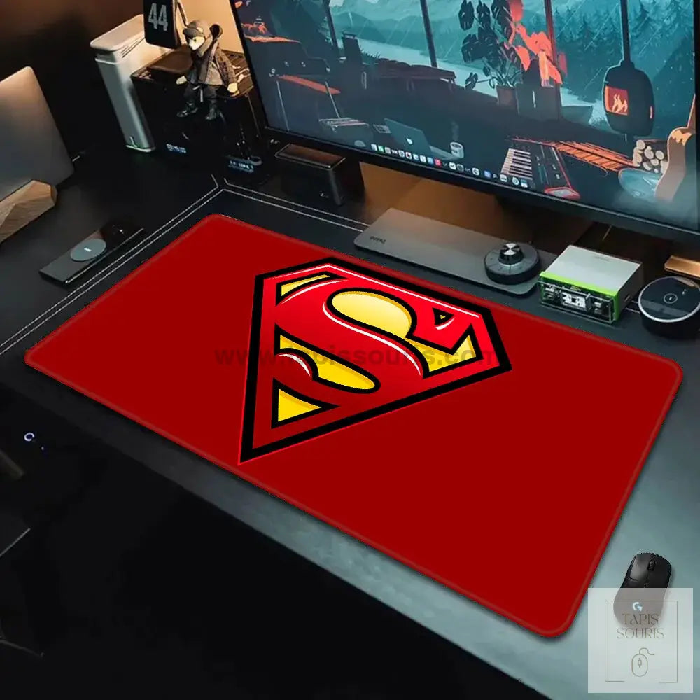 Tapis de Souris XXL Superman - 4 / 60x30cm x 2mm