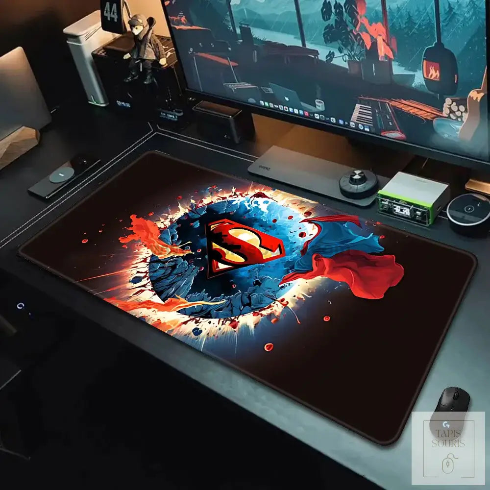Tapis de Souris XXL Superman - 7 / 60x30cm x 2mm