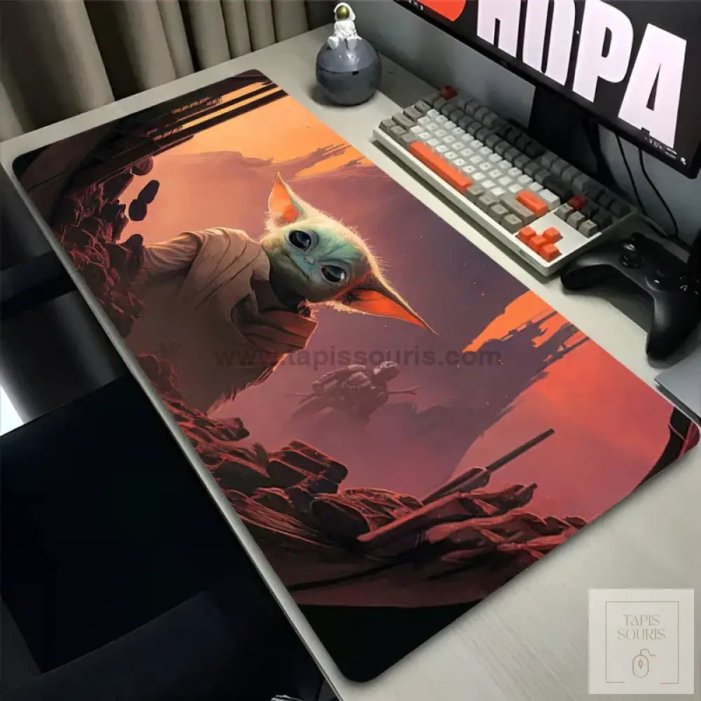 Tapis de Souris XXL Yoda - 14 / 60x30cm x 2mm