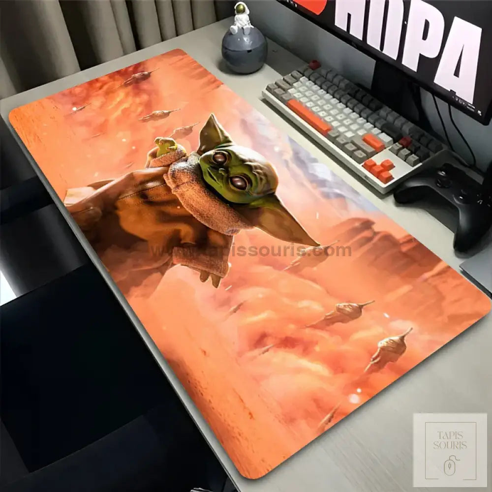 Tapis de Souris XXL Yoda - 4 / 60x30cm x 2mm